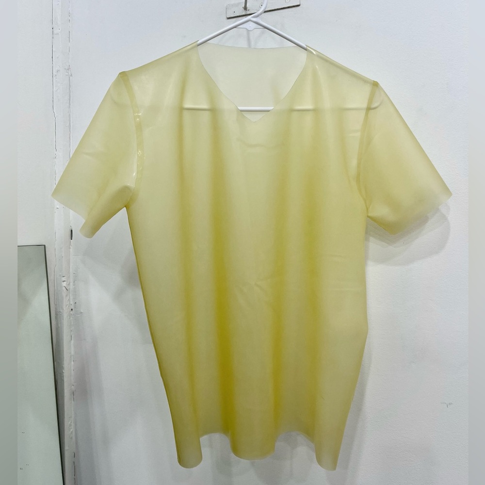 handmade natural Latex t-shirt s/m